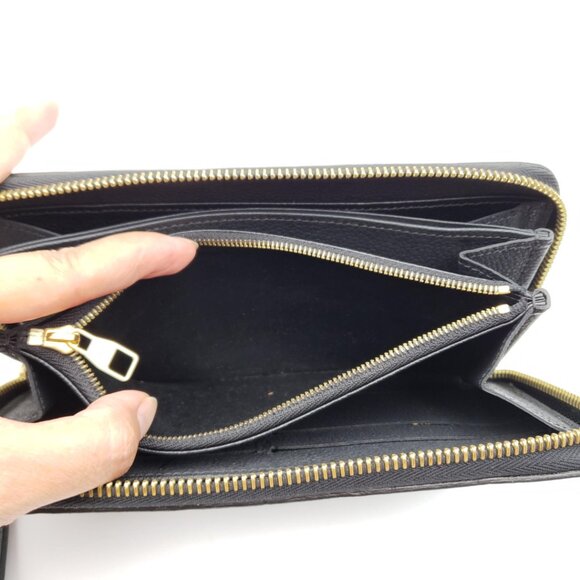 Louis Vuitton Empreinte Zippy Black Wallet 385-070824 - Picture 10 of 13